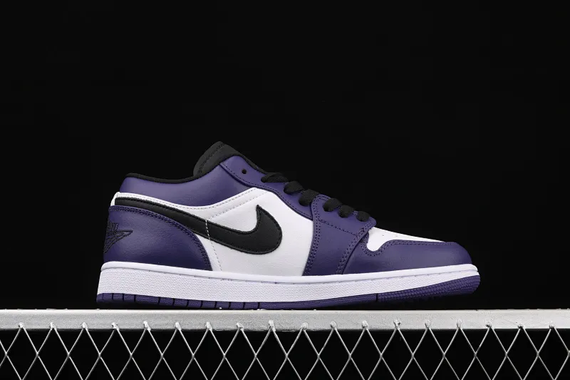 All Categories Air Jordan Jordan Series Basketball Shoes Air Jordan 1 Low New Version Air Jordan 1 Low AJ1 Joe 1 Low Top Leather Grape Purple 553558-500